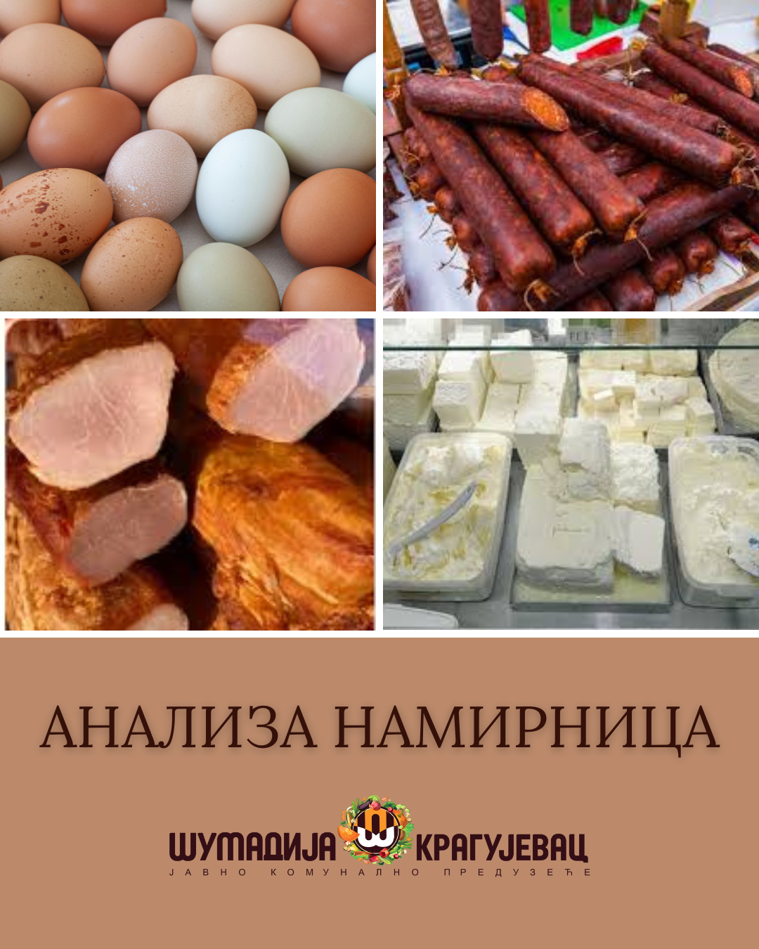 Proizvodi sa kragujevačkih pijaca bezbedni za ishranu