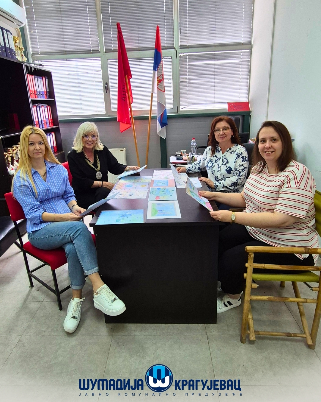 Изабрани најлепши радови на ликовном конкурсу  „Чувај природу – она чува тебе“